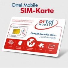 Безлимитный мобильный интернет в Германии Ortel Mobile 